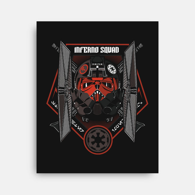 Inferno Squadron-None-Stretched-Canvas-Arinesart