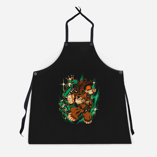 With A Punch Like That-Unisex-Kitchen-Apron-Estudio Horta