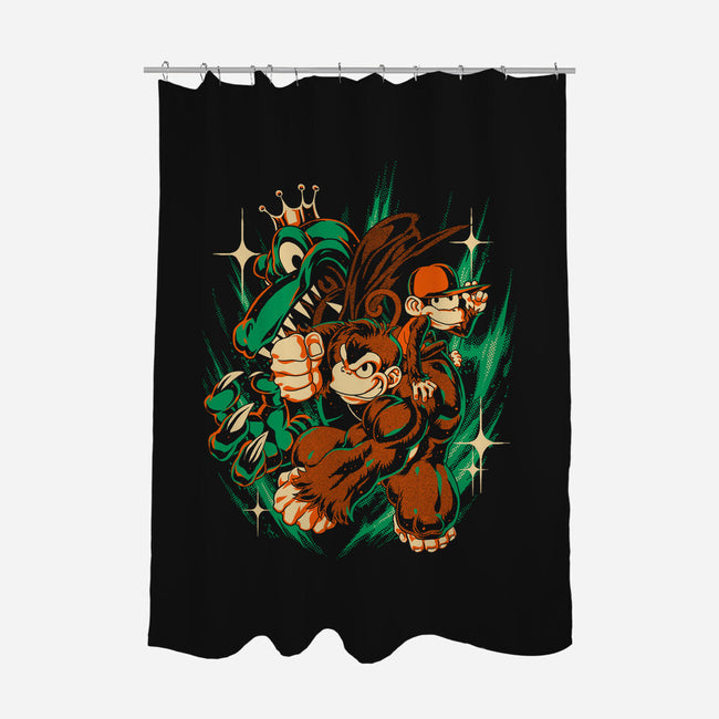 With A Punch Like That-None-Polyester-Shower Curtain-Estudio Horta