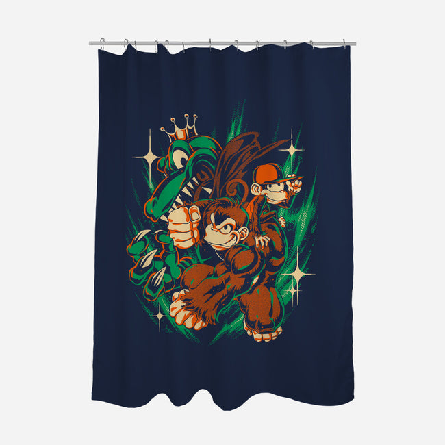 With A Punch Like That-None-Polyester-Shower Curtain-Estudio Horta