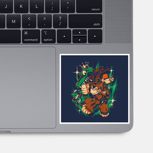 With A Punch Like That-None-Glossy-Sticker-Estudio Horta