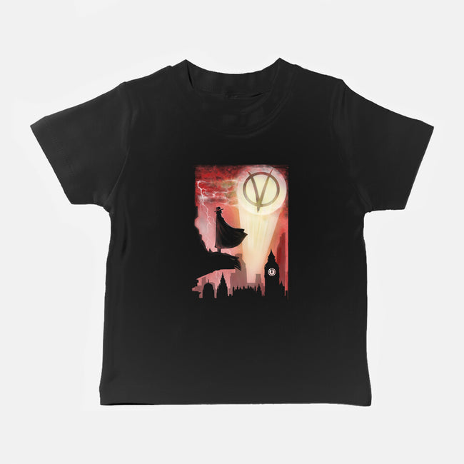 The Anarchy Knight-Baby-Basic-Tee-zascanauta