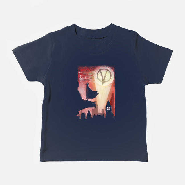 The Anarchy Knight-Baby-Basic-Tee-zascanauta