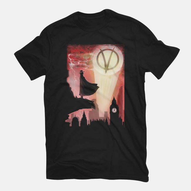 The Anarchy Knight-Mens-Basic-Tee-zascanauta