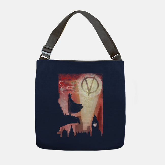 The Anarchy Knight-None-Adjustable Tote-Bag-zascanauta
