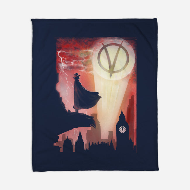 The Anarchy Knight-None-Fleece-Blanket-zascanauta