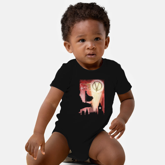 The Anarchy Knight-Baby-Basic-Onesie-zascanauta