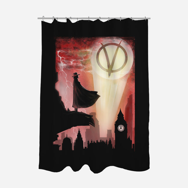 The Anarchy Knight-None-Polyester-Shower Curtain-zascanauta