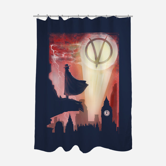 The Anarchy Knight-None-Polyester-Shower Curtain-zascanauta