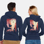 The Anarchy Knight-Unisex-Zip-Up-Sweatshirt-zascanauta