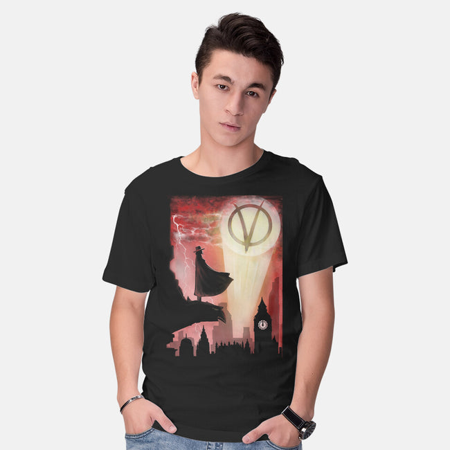 The Anarchy Knight-Mens-Basic-Tee-zascanauta
