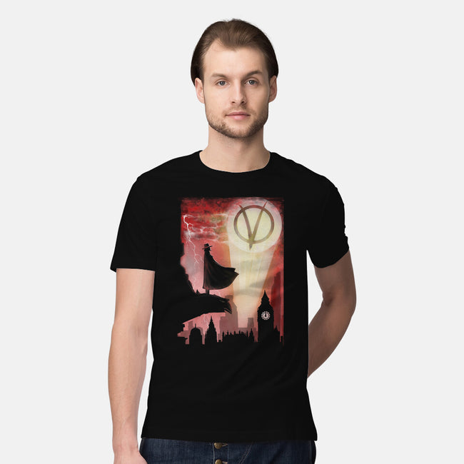 The Anarchy Knight-Mens-Premium-Tee-zascanauta