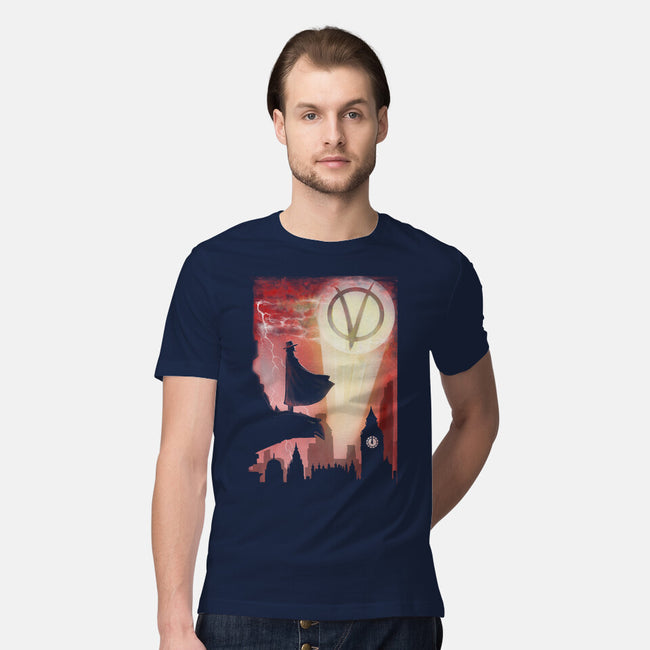 The Anarchy Knight-Mens-Premium-Tee-zascanauta