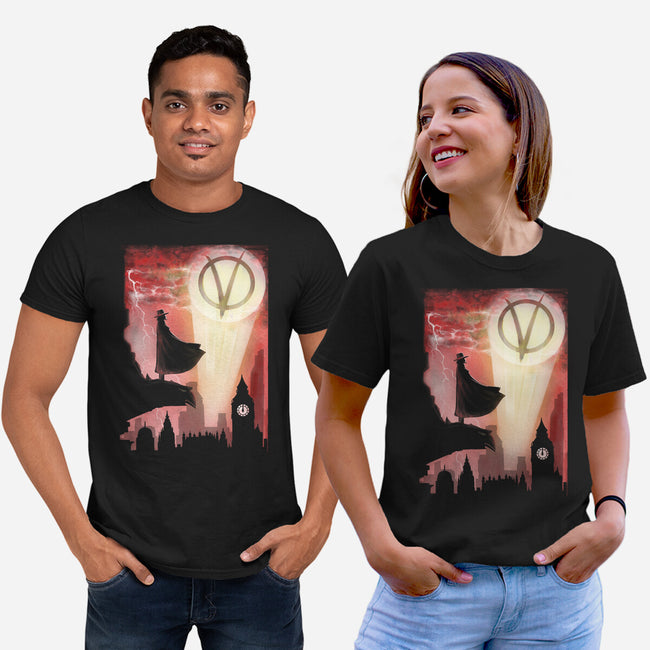 The Anarchy Knight-Unisex-Basic-Tee-zascanauta