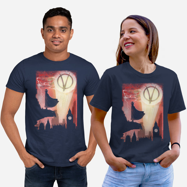 The Anarchy Knight-Unisex-Basic-Tee-zascanauta
