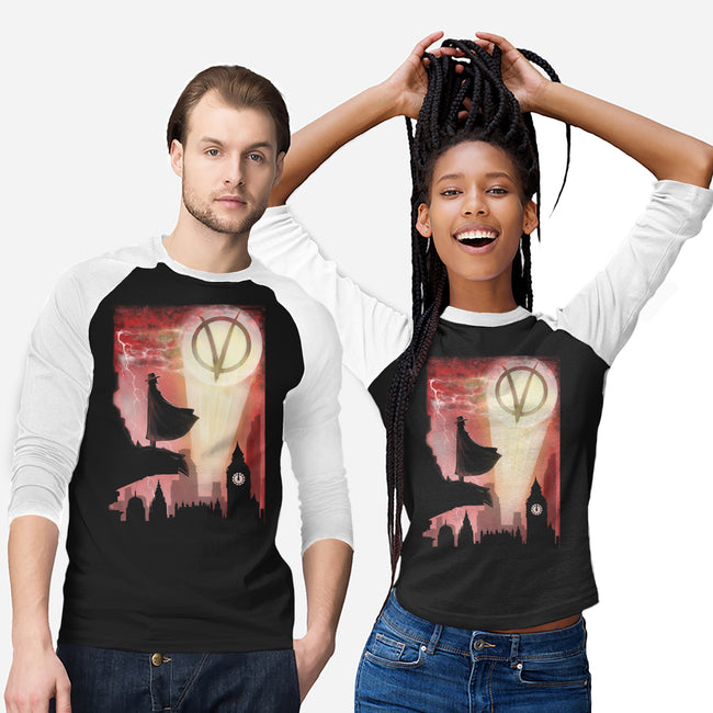 The Anarchy Knight-Unisex-Baseball-Tee-zascanauta