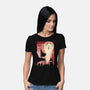The Anarchy Knight-Womens-Basic-Tee-zascanauta