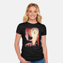 The Anarchy Knight-Womens-Fitted-Tee-zascanauta