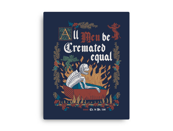 All Men Are Cremated Equal