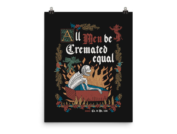 All Men Are Cremated Equal