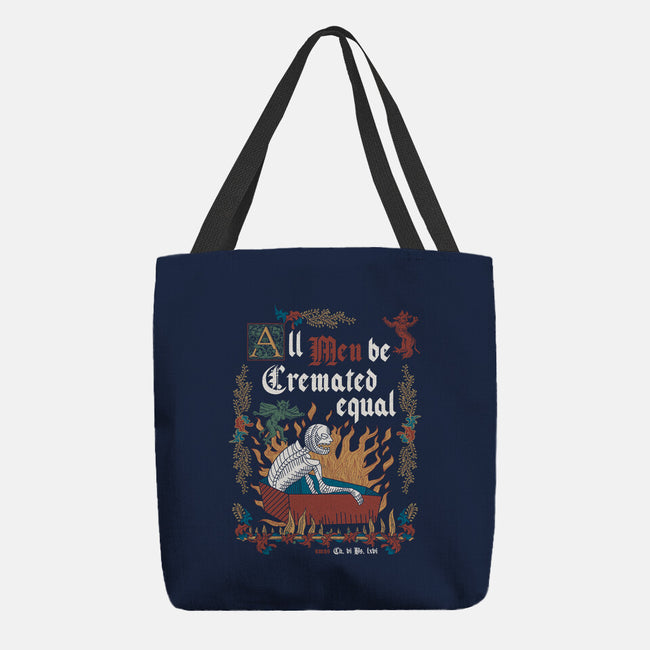 All Men Are Cremated Equal-None-Basic Tote-Bag-Nemons