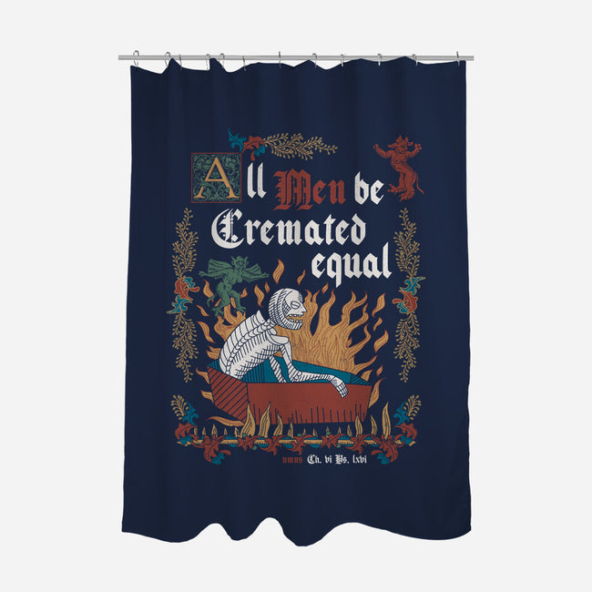 All Men Are Cremated Equal-None-Polyester-Shower Curtain-Nemons