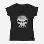 One Last Kill-Womens-V-Neck-Tee-dandingeroz