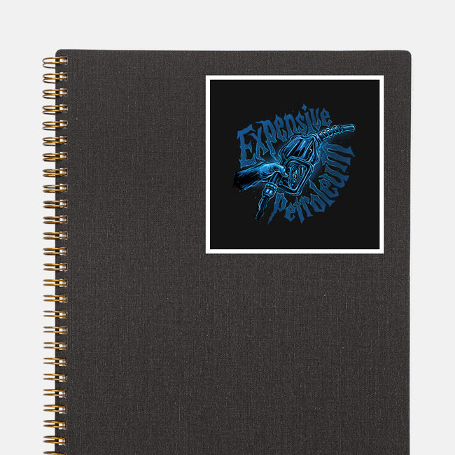 Expensive Petroleum-None-Glossy-Sticker-glitchygorilla