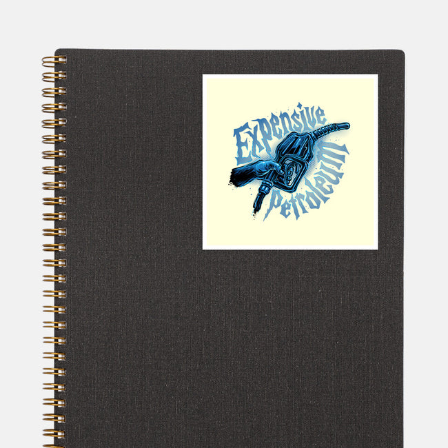 Expensive Petroleum-None-Glossy-Sticker-glitchygorilla