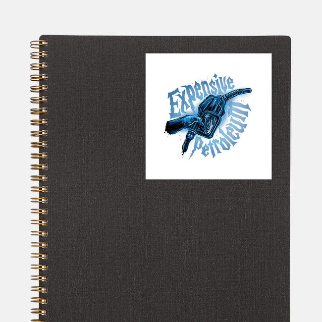 Expensive Petroleum-None-Glossy-Sticker-glitchygorilla