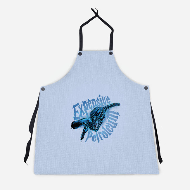 Expensive Petroleum-Unisex-Kitchen-Apron-glitchygorilla