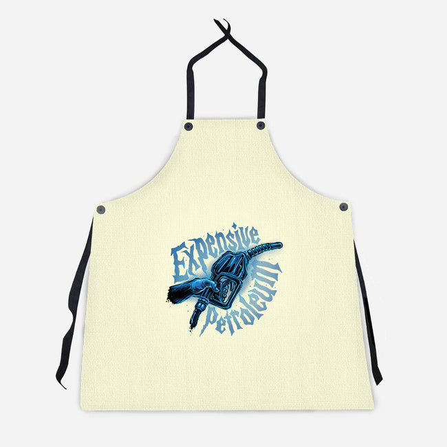 Expensive Petroleum-Unisex-Kitchen-Apron-glitchygorilla