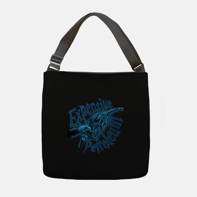 Expensive Petroleum-None-Adjustable Tote-Bag-glitchygorilla