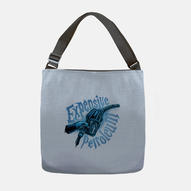 Expensive Petroleum-None-Adjustable Tote-Bag-glitchygorilla