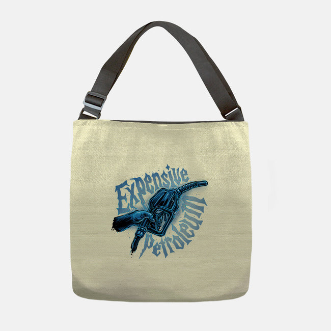 Expensive Petroleum-None-Adjustable Tote-Bag-glitchygorilla