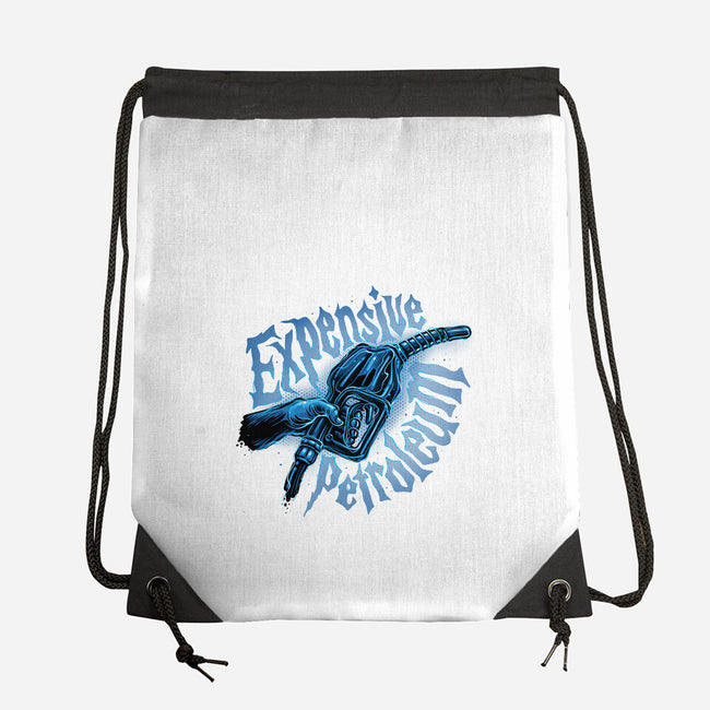 Expensive Petroleum-None-Drawstring-Bag-glitchygorilla