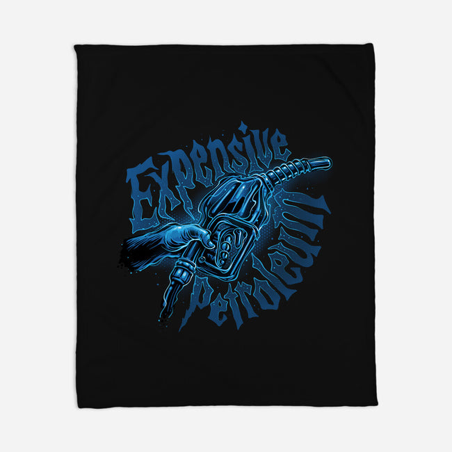 Expensive Petroleum-None-Fleece-Blanket-glitchygorilla