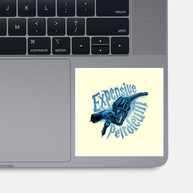 Expensive Petroleum-None-Glossy-Sticker-glitchygorilla