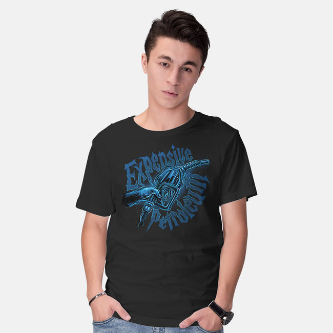 Expensive Petroleum-Mens-Basic-Tee-glitchygorilla