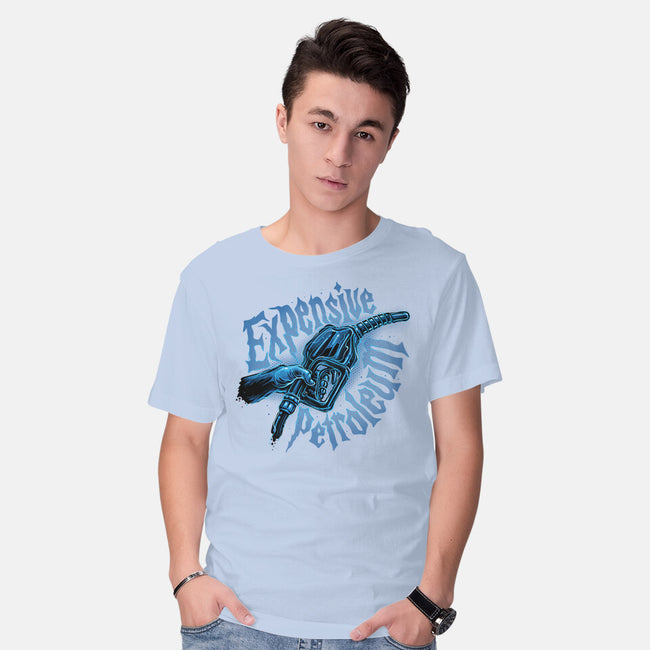 Expensive Petroleum-Mens-Basic-Tee-glitchygorilla