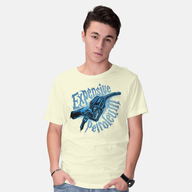 Expensive Petroleum-Mens-Basic-Tee-glitchygorilla