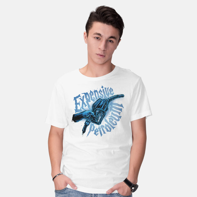 Expensive Petroleum-Mens-Basic-Tee-glitchygorilla