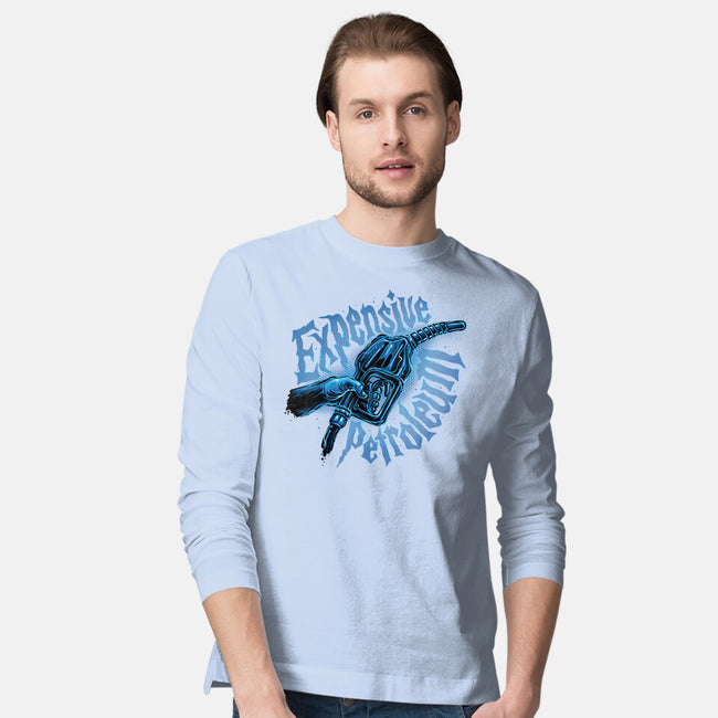 Expensive Petroleum-Mens-Long Sleeved-Tee-glitchygorilla