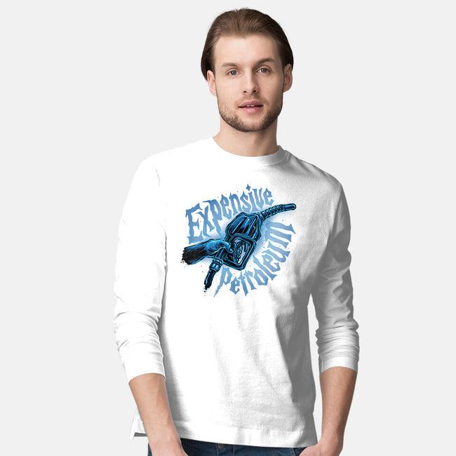 Expensive Petroleum-Mens-Long Sleeved-Tee-glitchygorilla