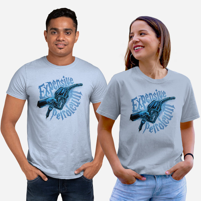 Expensive Petroleum-Unisex-Basic-Tee-glitchygorilla