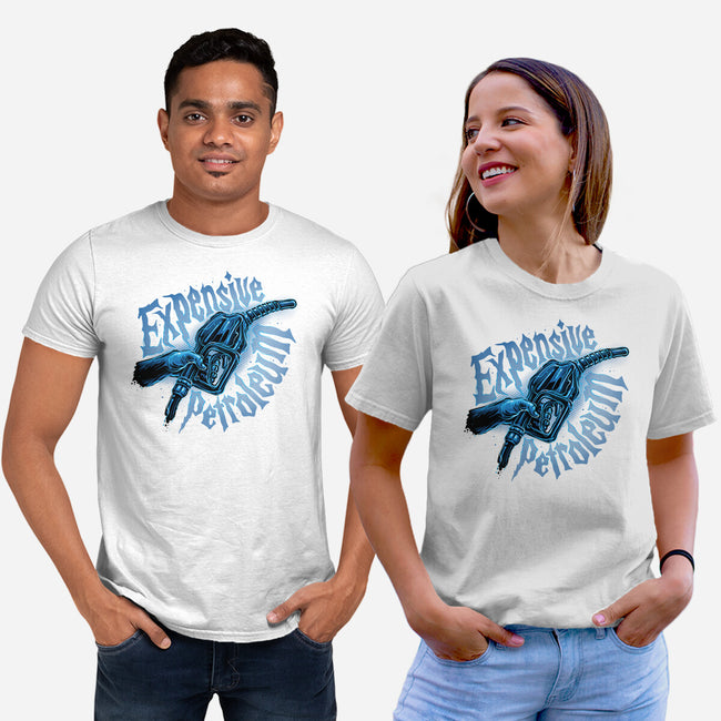 Expensive Petroleum-Unisex-Basic-Tee-glitchygorilla