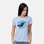 Expensive Petroleum-Womens-Basic-Tee-glitchygorilla
