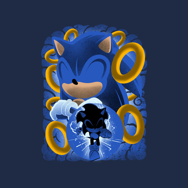 Classic Blue Hedgehog-Youth-Basic-Tee-rmatix