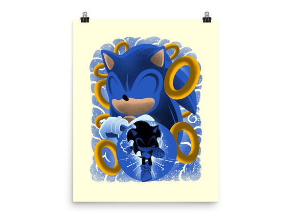Classic Blue Hedgehog