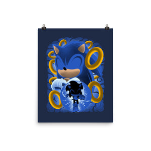 Classic Blue Hedgehog